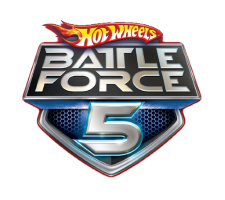 Hot Wheels: Battle Force 5 title screen for Nintendo DS